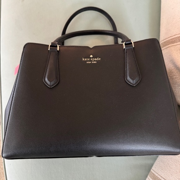 Kate Spade Medium Triple Compartment Black Satchel - Picture 4 of 14